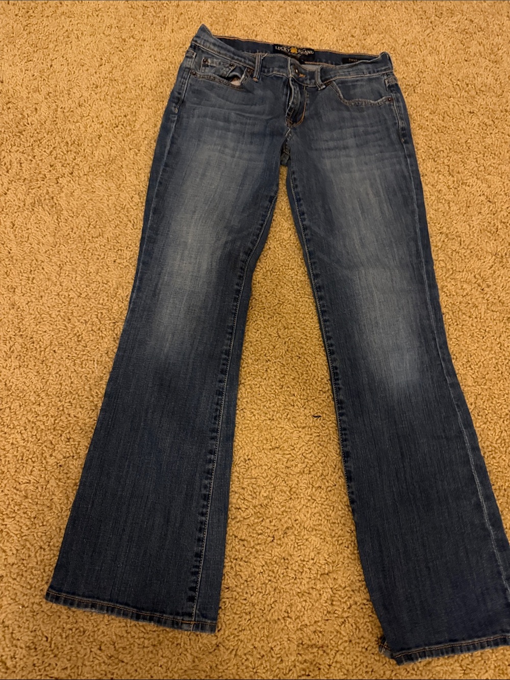 Lucky Brand Women's Flare Jeans in Dark Blue Wash Size 0